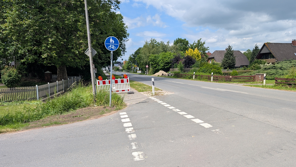 Berne – Einschränkungen an der B212 sorgen für Unmut bei Anwohnern