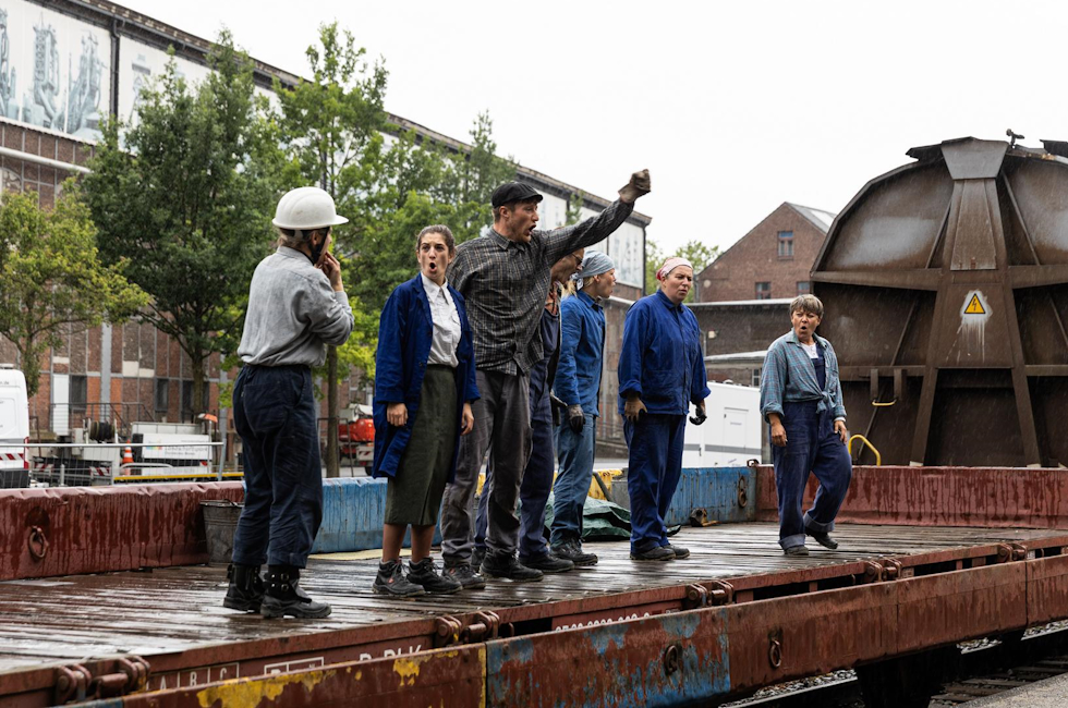 Brake – Publikumsgespräch mit zwei Zeitzeugen zu HÜTTENWERK: Eisenbahntheater in Brake